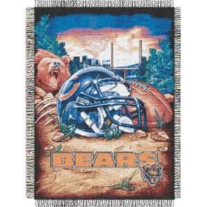 Chicago Bears NFL Woven Tapestry Throw 