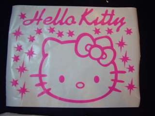 Hello Kitty Auto Tattoo Aufkleber Sticker 57 x 42 cm 16  