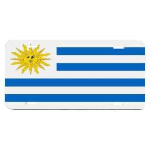  Uruguay Flag Vanity Auto License Plate Automotive