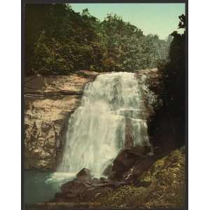  Photochrom Reprint of Horse Pasture Falls, Sapphire, N.C 