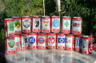 Coca Cola Dosen komplette Sammlung Bundesliga 1994/ 1995 in 