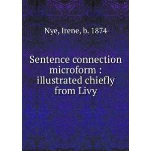  Sentence connection microform  illustrated chiefly from 