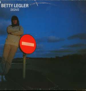 12 LP   BETTY LEGLER   SIGNS  