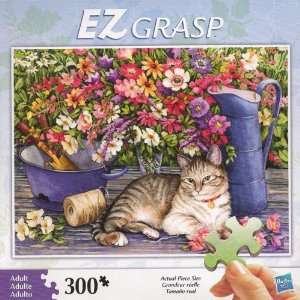  EZ Grasp Puzzle Garden Flowers Cat Toys & Games