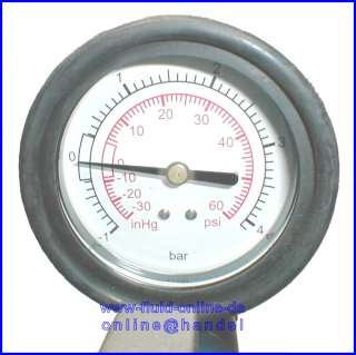 Universal Vakuum Druck Pumpe mit Metallgehäuse   NEU 4026947080673 