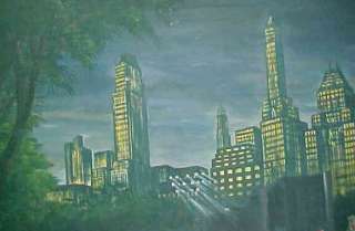 NICHOLAS COMITO LISTED NYC CENTRAL PARK THEATER OIL  
