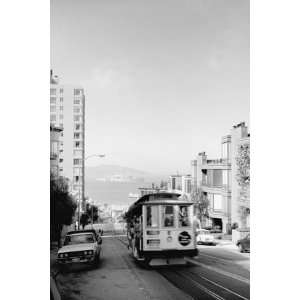  San Francisco Cable Car 24X36 Giclee Paper