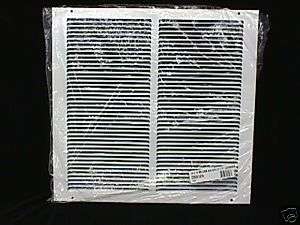 Return Air Grille 14 X 14 White 1/3 Louver NEW  