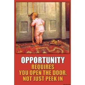  Opportunity   Poster by Wilbur Pierce (12x18)
