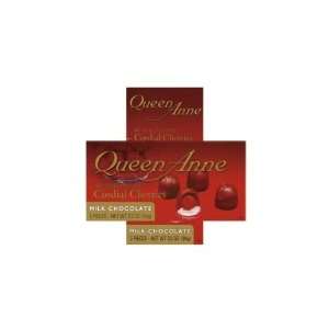 Queen Anne Milk Choc Cordial Cherries (Economy Case Pack) 3.3 Oz Box 