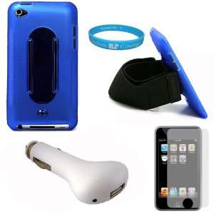  Royal Blue Rubberized Protective Silicone Skin Cover Case 