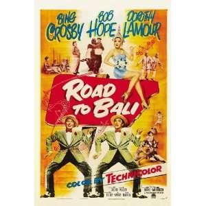 Road to Bali Movie Poster (11 x 17 Inches   28cm x 44cm) (1952) Style 