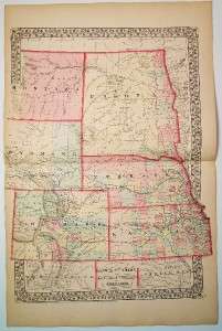 1870 Multi State Map