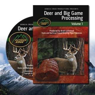 Outdoor Edge   Deer and Big Game Processing DVD  