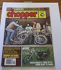 June 1978 Chopper Magazine In like New Condition