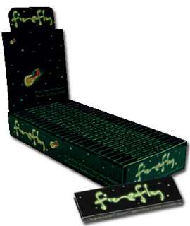 FIREFLY Glow in the Dark THIN CIGARETTE ROLLING PAPERS  