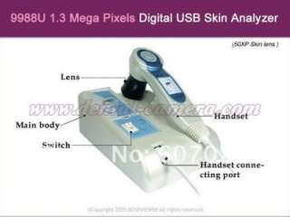 3M Pixels Pro USB Hair Skin Scope Analysis Analyzer  