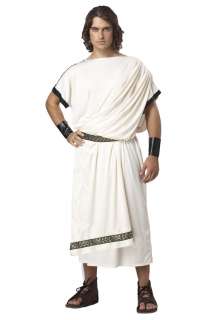 Roman Greek Toga Deluxe Classic Adult Men Costume  