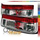 83 87 COROLLA TRUENO AE86 HATCHBACK RED/CLEAR TAIL LIGHTS PAIR SR5 GTS