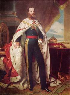 Portrait as Emperor of Mexico, Franz Xaver Winterhalter , 1864