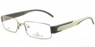 Mens Full rimless optical frame RX eyeglasses frame silver D 8801 