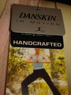 DANSKIN MISSES CORAL PINK YOGA TANK TOP SIZE S NWT  