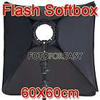 Softbox For SpeedLight Flash 60cm / 24 Flash Speedlite Soft box 