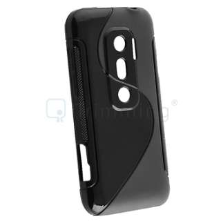   case for htc evo 3d frost black s shape quantity 1 keep your htc evo