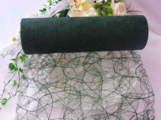 5M Tischband 30cm grün Kommunion Hochzeit Tischdeko  