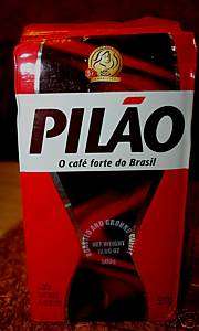 Cafe Pilao O cafe Forte do Brazil Ground Coffee. 17 OZ  