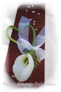 Luxus Calla Tischdeko grün für ca.60 Personen Hochzeit  