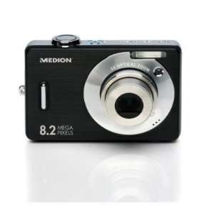 Medion MD 85766 Digitalkamera (8 Megapixel, 3 fach opt. Zoom, 6,4 cm 