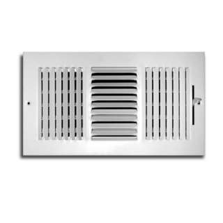 TruAire 12 in. x 6 in. 3 Way Wall/Ceiling Register H103M 12X06 at The 