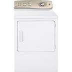    7.0 cu. ft. Super Capacity Electric Dryer in White 