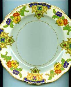STEUBENVILLE IVORY Floral Plate UNKNOWN PATTERN Help  