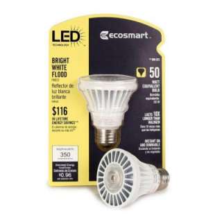   Light Bulbs from EcoSmart     Model# ECS 20 WW FL 120