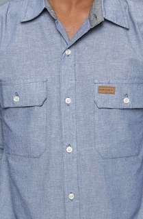 Elwood The Workin Shirt in Blue Chambray  Karmaloop   Global 