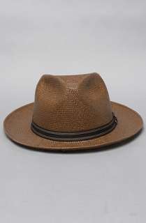 Brixton The Capistrano Fedora in Brown Straw  Karmaloop   Global 