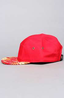 Benny Gold The Native 5Panel Camper Hat in Red  Karmaloop 