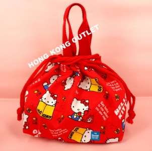 HELLO KITTY Bento Lunch Box Bag Sanrio C26c  