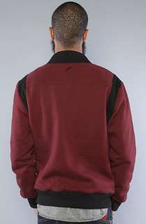 Publish The Alfons Jacket in Maroon  Karmaloop   Global Concrete 