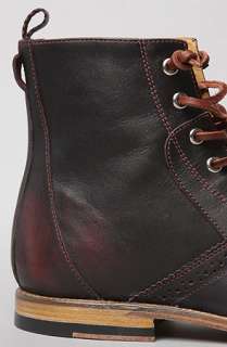 Shoes The Chainsaw Boot in Oxblood  Karmaloop   Global Concrete 