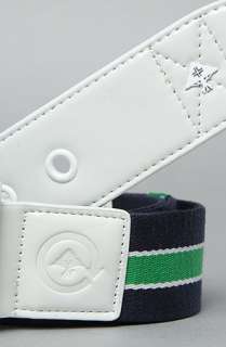 LRG Core Collection The Core Collection Aaron Belt in Navy  Karmaloop 