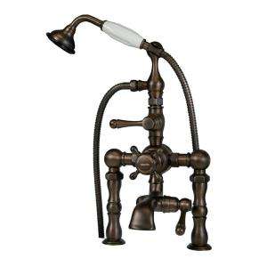   Tub Faucet with Hand Shower in Oil Rubbed Bronze 7529 ML ORB at The