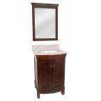   with Granite Top and Mirror in Espresso Reviews (5 reviews) Buy Now