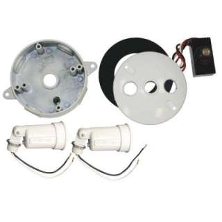 Bell Wall Mount 2 Light Outdoor White Floodlight Kit 5841 6 at The 