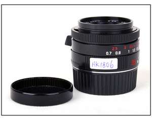 Leica Summicron M 35mm f/2 ASPH E39 black paint 35/F2 0022243118823 