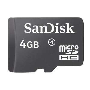 SanDisk Micro SDHC 4GB Class 4 Speicherkarte  Computer 