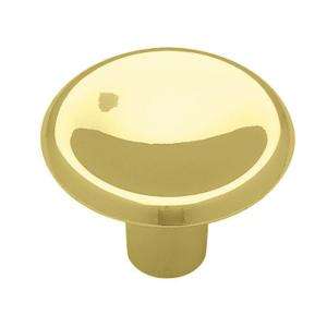 Liberty 1 In. Concave Round Cabinet Hardware Knob P65010C PB C at The 