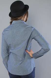 MadeMe The Printed Chambray Shirt in Polka Dots  Karmaloop 